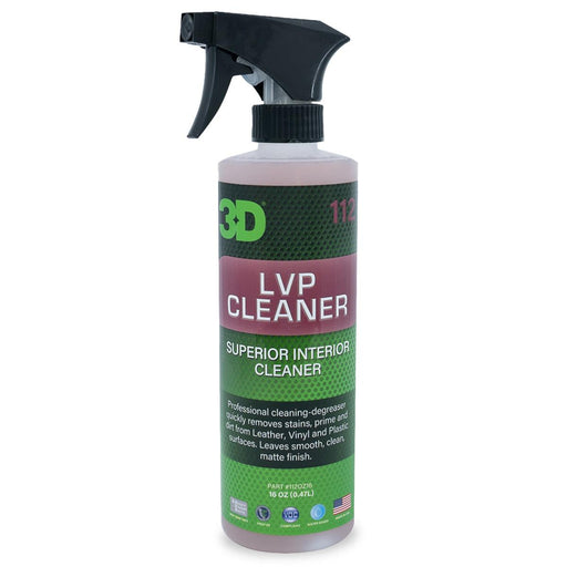 3D LVP Cleaner - Leather, Vinyl & Plastic Cleaner - The Rag Factory