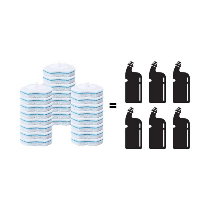 Bowl Boss™ Touch-Free Toilet Scrubber - Refills Only - 8 Pack