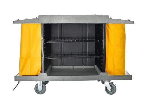 Large Housekeeping Cart - 57"L x 21"W x 47.5"H