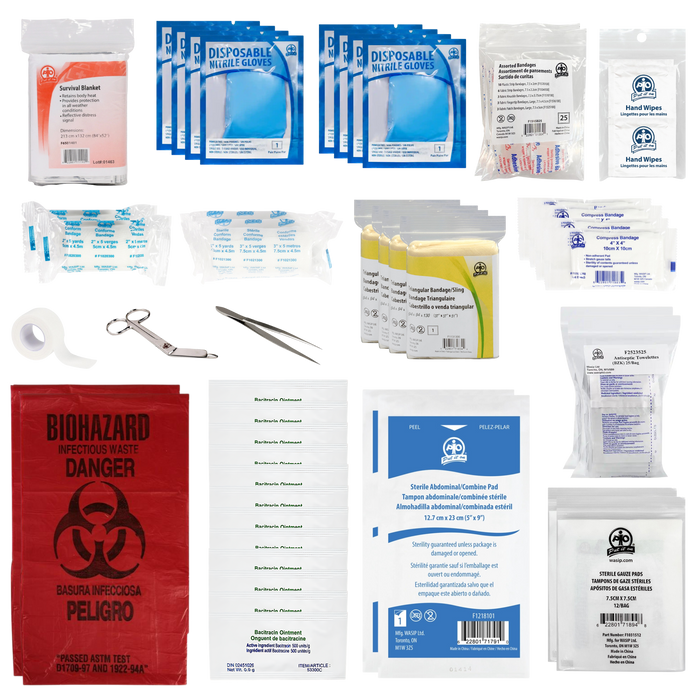 Type 2, Medium First Aid Basic Kits
