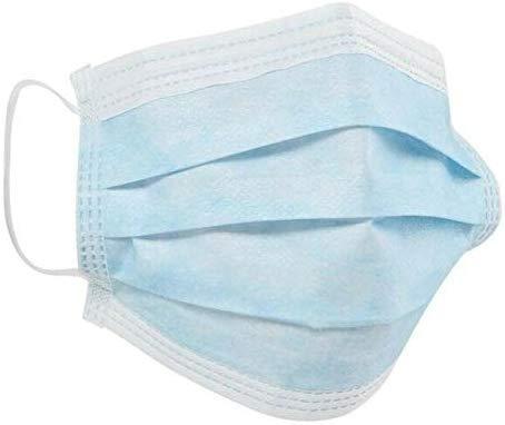 3 Ply Disposable Masks- Blue - 50/box - The Rag Factory