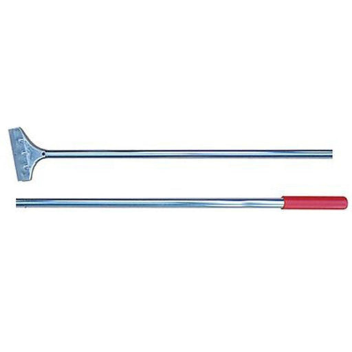 4" Heavy-Duty Scraper with 48" Metal Handle - The Rag Factory