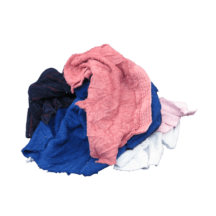 Bulk Coloured Terry Wipers - The Rag Factory
