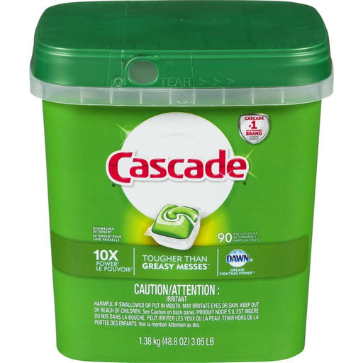 Cascade ActionPacs Dishwasher, Fresh Scent - 90 Pack - The Rag Factory