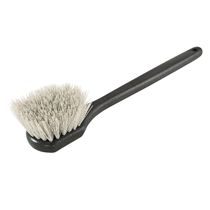Gong Brush - Long Handle, Stiff Fiber - The Rag Factory