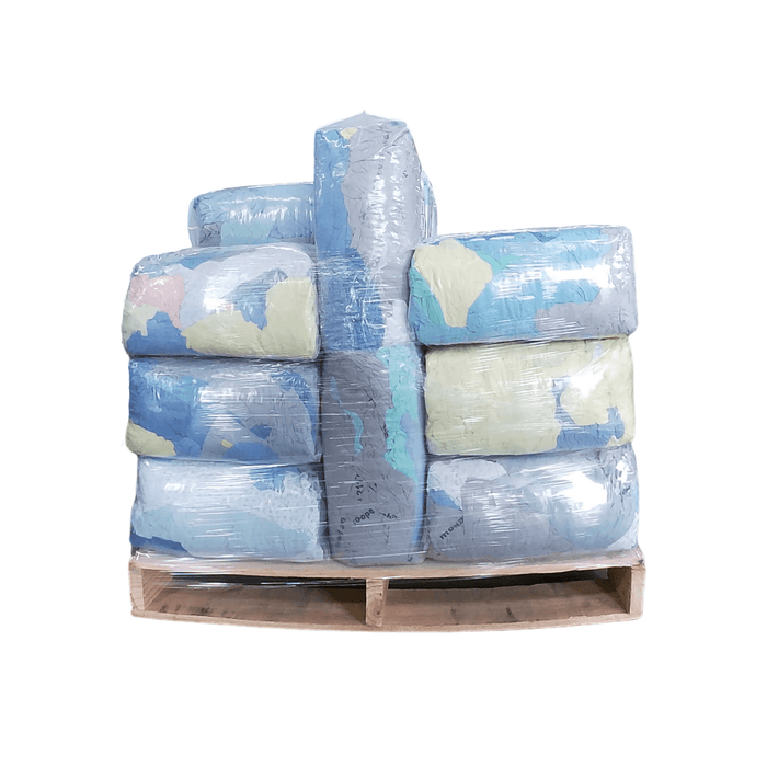 Bulk Mixed Coloured Wipers - The Rag Factory