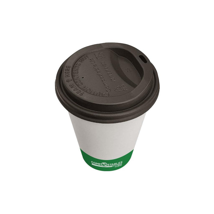 Single Wall Hot/Cold Compostable Paper Cups - 1000 pack - The Rag Factory
