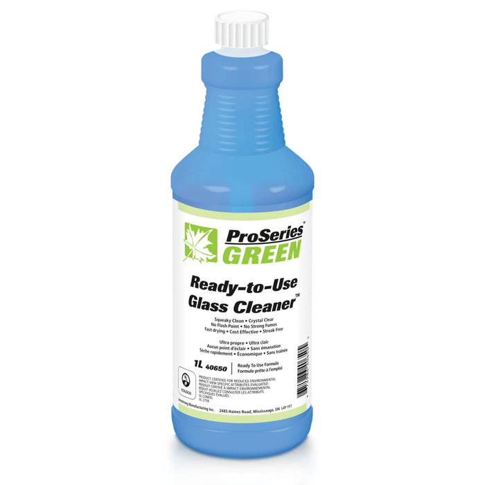 ProSeries Green Glass Cleaner - Ready to Use⢠- The Rag Factory