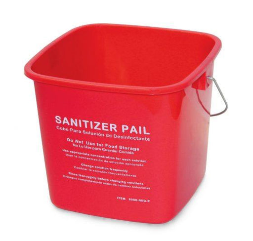 3Qt Sanitizing Pail - The Rag Factory