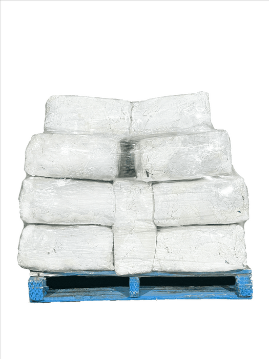 Bulk White Cotton Wipers - The Rag Factory