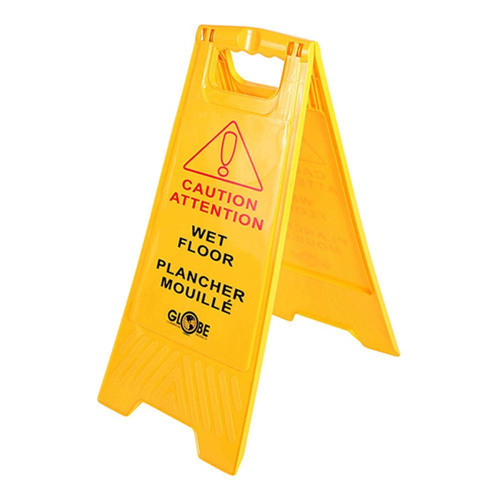Wet Floor Sign English/French - The Rag Factory