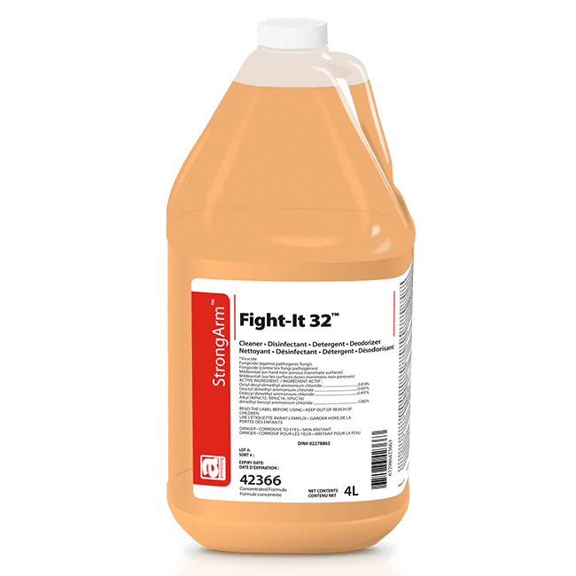 Fight it 32 - Cleaner, Disinfectant, Detergent, Deodorizer - The Rag Factory