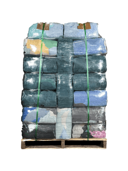 Bulk Mixed Coloured Wipers - The Rag Factory