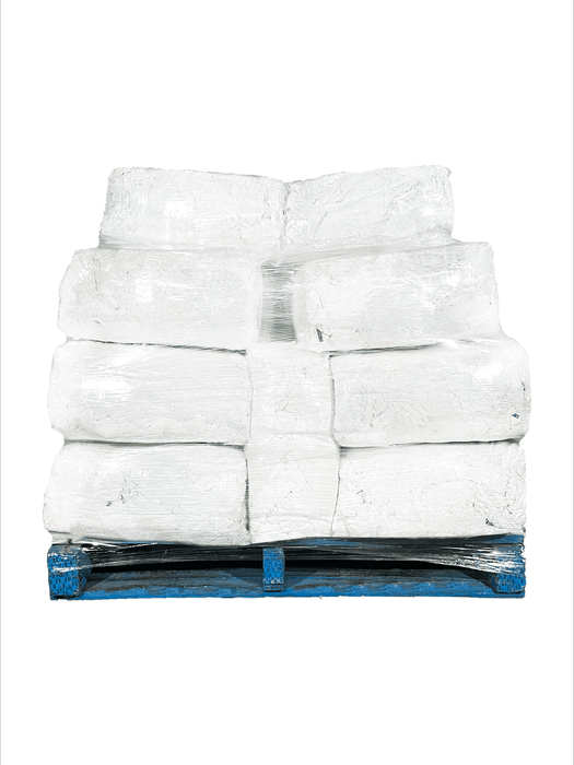 Bulk White T-Shirt Wipers - The Rag Factory