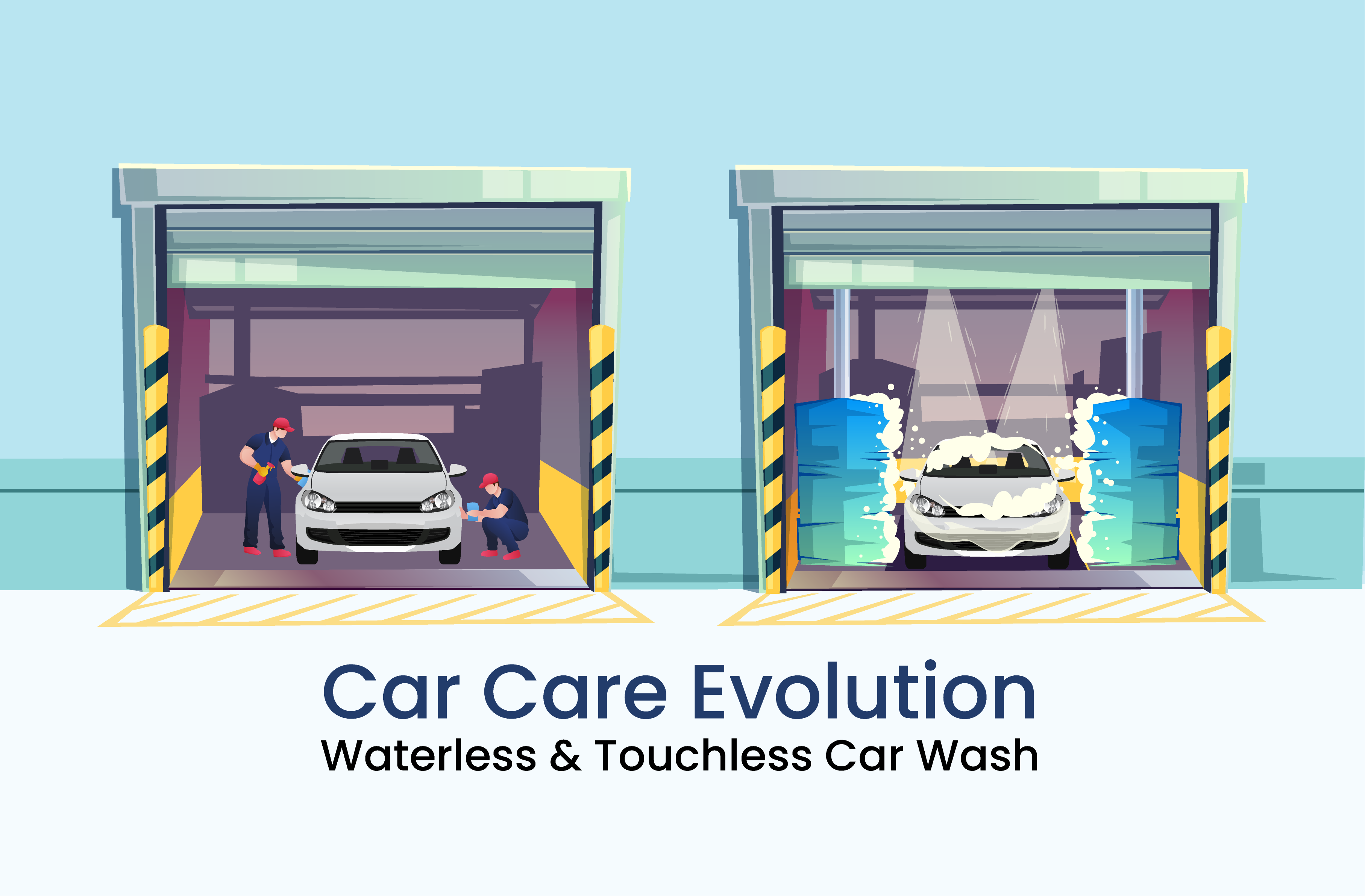Modern Car Washing Techniques: Exploring Waterless & Touchless Approaches