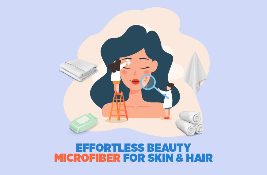 Skin Microfiber Microfiber Benefits for Skincare & Haircare: Your Path to Radiance ...
