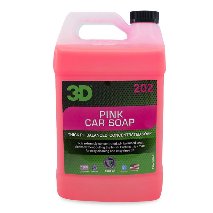 3D Pink Car Soap - The Rag Factory