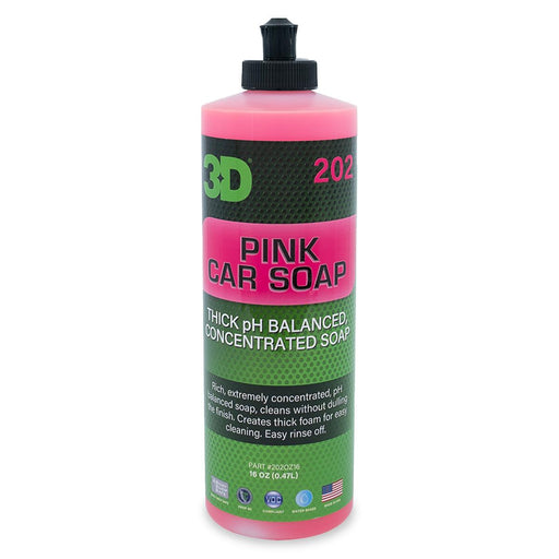 3D Pink Car Soap - The Rag Factory