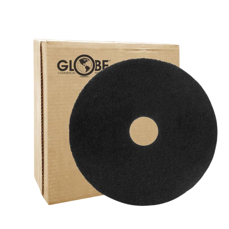 Black Stripping Floor Pad