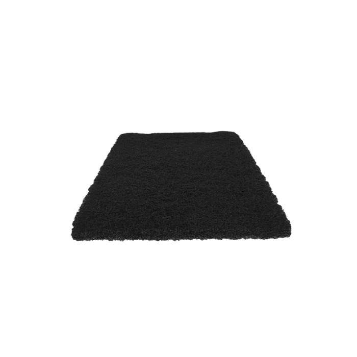 Black Stripping Rectangular Floor Pad