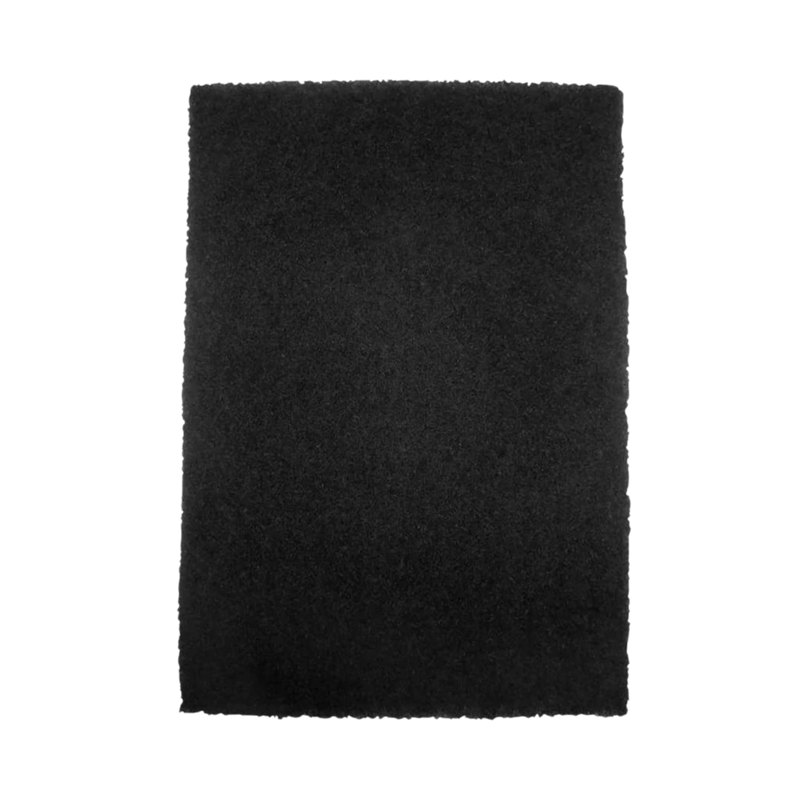 Black Stripping Rectangular Floor Pad