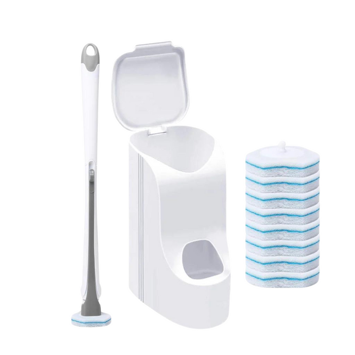Bowl Boss™ Touch-Free Toilet Scrubber Starter Kit - Full Kit