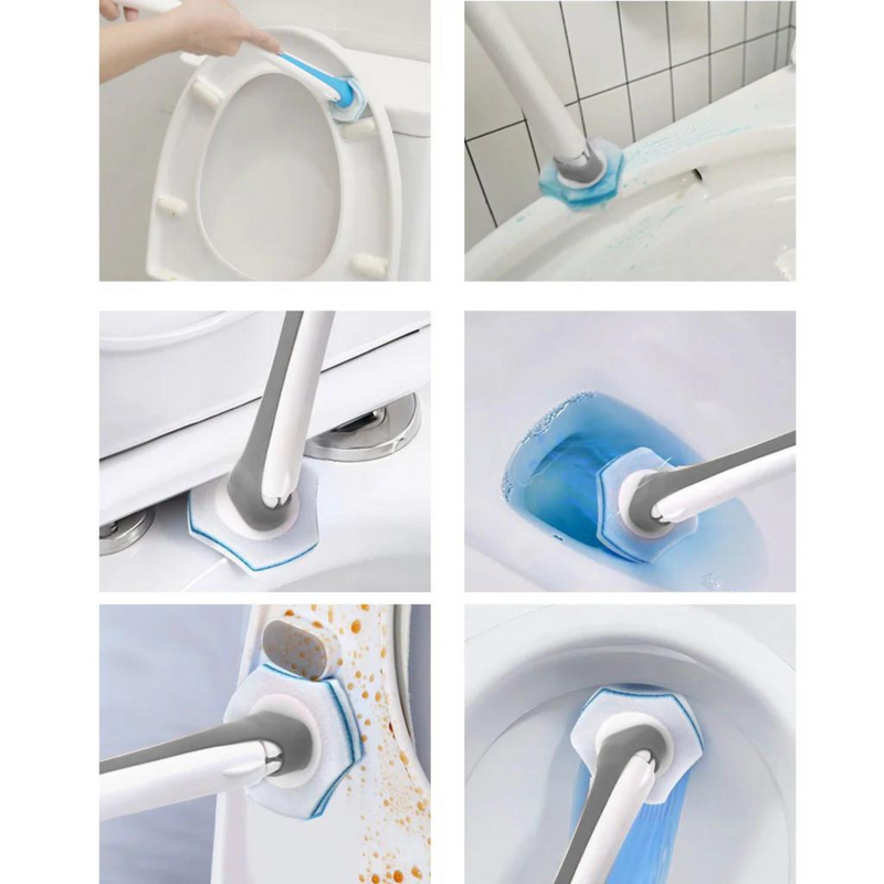 Bowl Boss™ Touch-Free Toilet Scrubber Starter Kit - Full Kit
