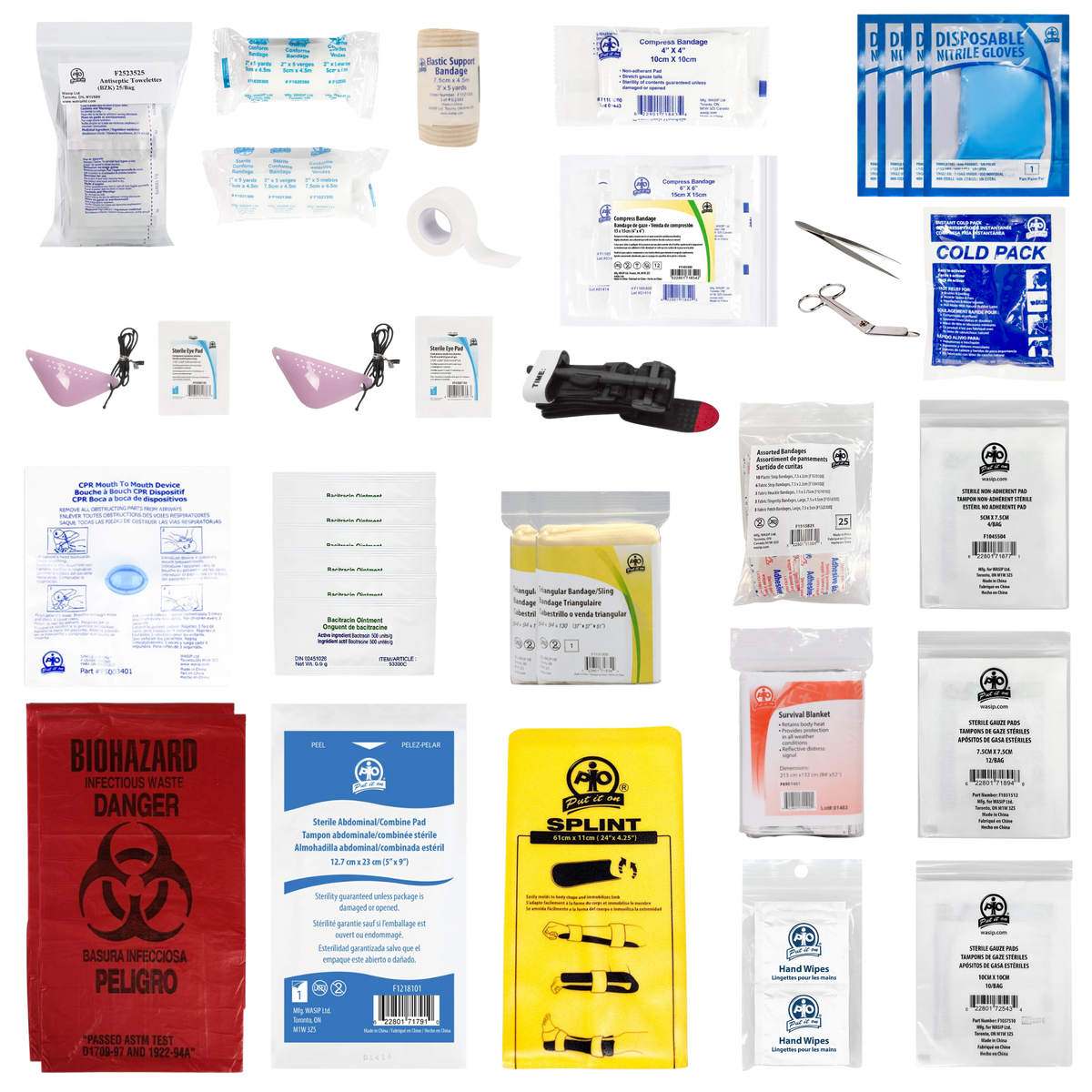 Type 3, Small Intermediate First Aid Kits — The Rag Factory