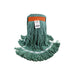 Synthetic Looped End Wet Mop Narrow Band Green 16oz - The Rag Factory