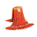 Synthetic Looped End Wet Mop Narrow Band Orange 16 Oz - The Rag Factory