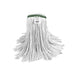 Synthetic Wet mop Narrow Band Cut End White - The Rag Factory