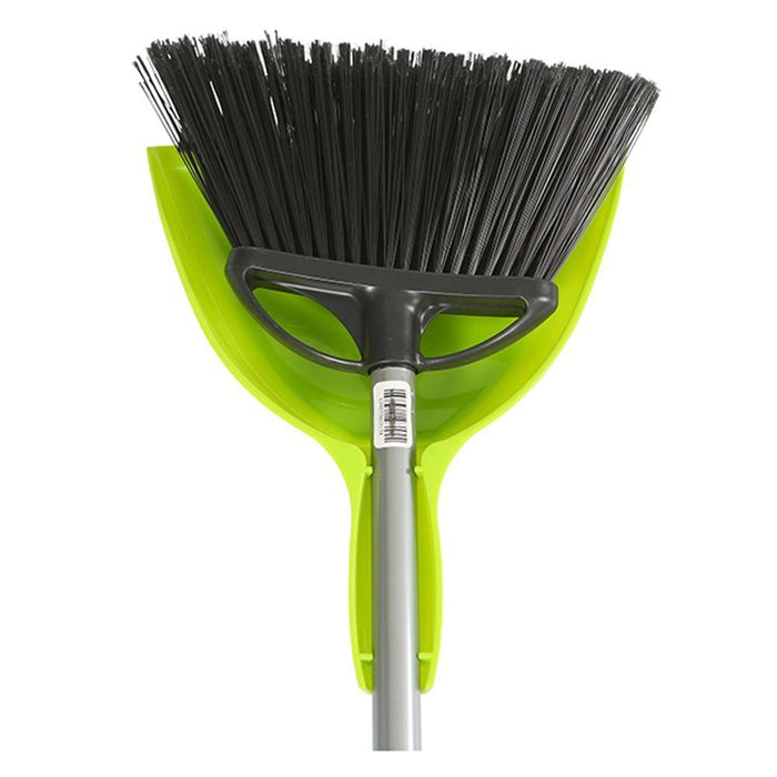 10" Angle Broom with 9" E-Z Clean Dustpan - Combo - The Rag Factory