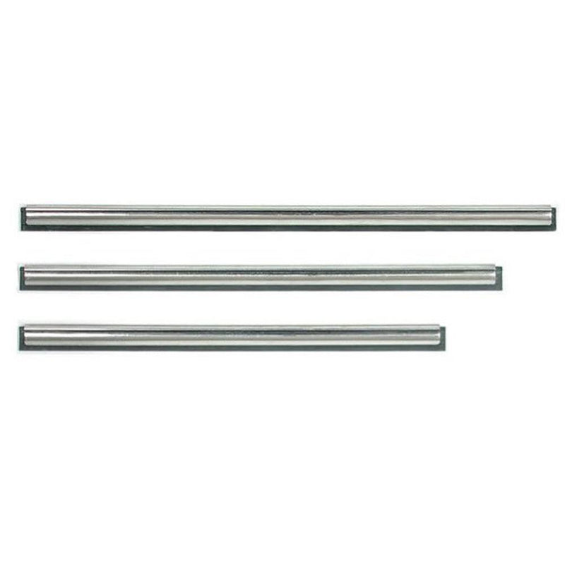 10" Stainless Steel Channel and Rubber Squeegee replacement. - The Rag Factory