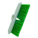 10" Vehicle Brush with Bumper Green Fiber - The Rag Factory