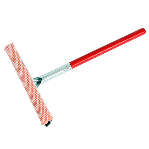 10" Wide Auto Winshield Squeegee - 22" Long Handle - The Rag Factory