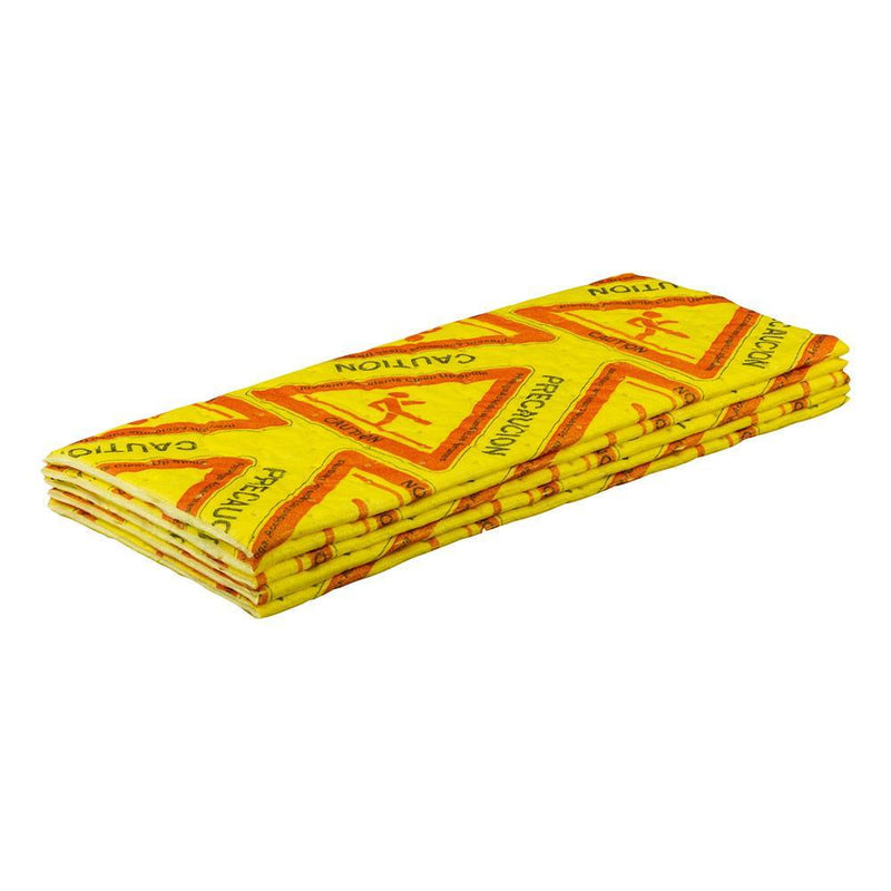 15" x 18" Hi Vis Caution Pads - The Rag Factory