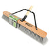 24" Assembled Wood Block Contractor push broom-Soft - The Rag Factory