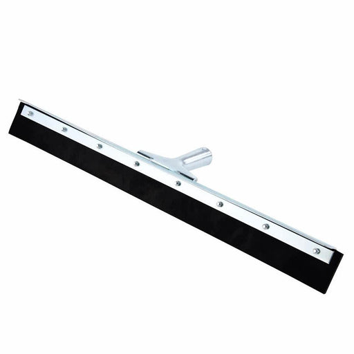24" Straight Squeegee Black Rubber - The Rag Factory