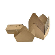 Kraft Take Out Food Containers - 200 pack - The Rag Factory