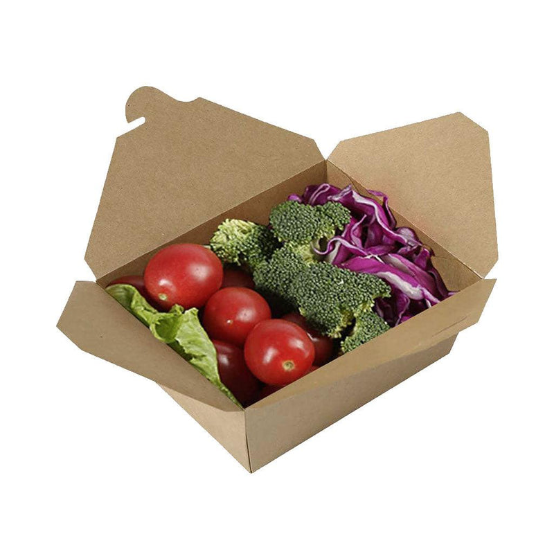 Kraft Take Out Food Containers - 200 pack - The Rag Factory