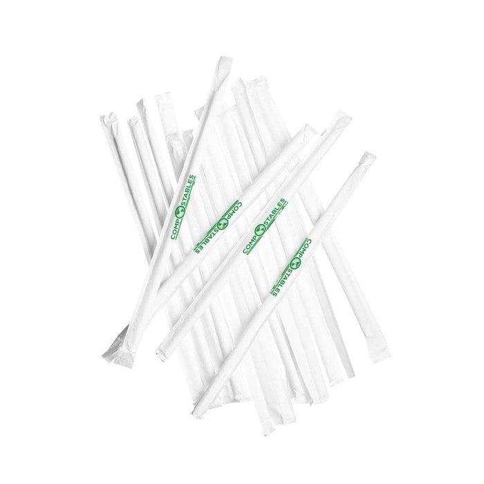 Wrapped Paper Straws - 5000 pack
