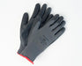 Black Foam Nitrile Dipped Nylon Gloves - 12 pairs - The Rag Factory