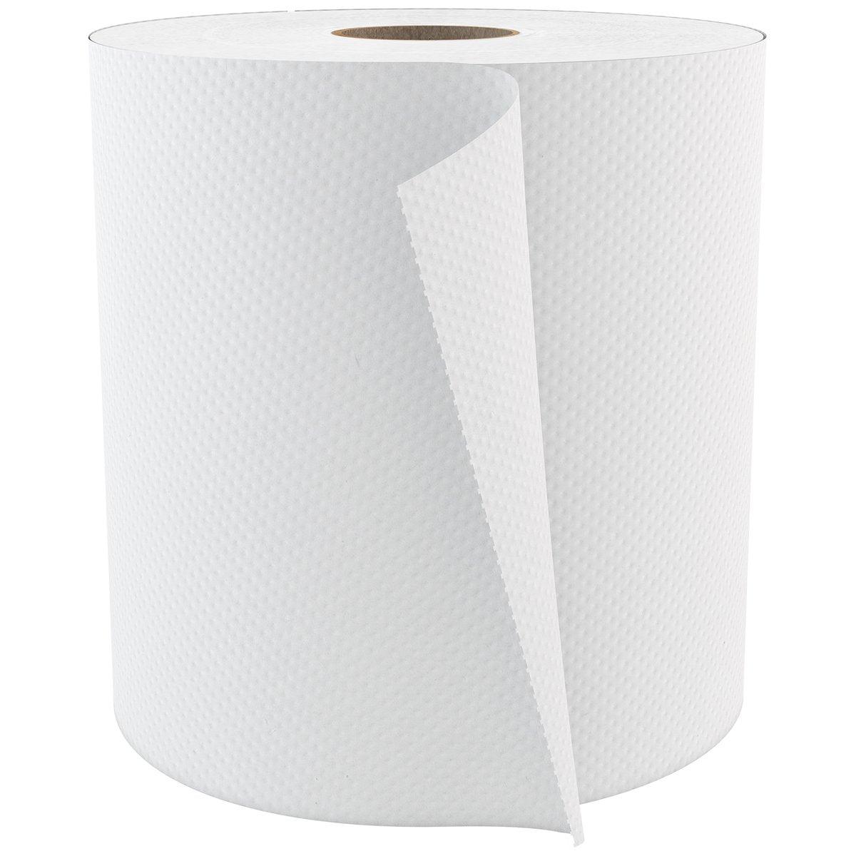 Cascades PRO Select Roll Paper Towels, 1-Ply, 7.9-Inch x 350 ft, White, 12/Case - The Rag Factory