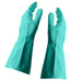 13" Green Nitrile Gloves, 15 mil - 12 pairs - The Rag Factory