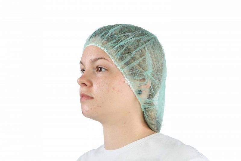 Bouffant Cap/Hairnet Poly - 21" - 1000 per case - The Rag Factory