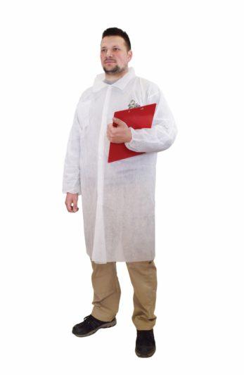 Disposable Lab Coats - 25/case - The Rag Factory