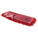 Pro-Stat Dust mop head 24" x 5" Red Tie-On - The Rag Factory