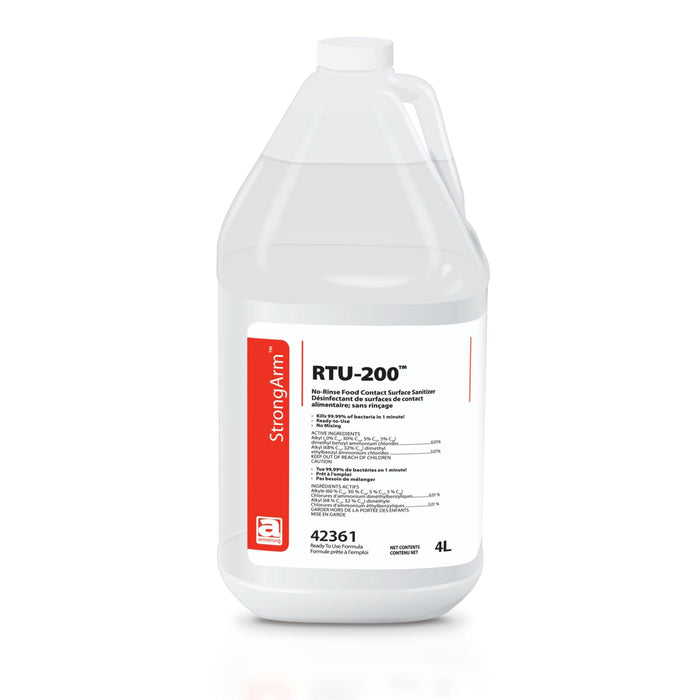 RTU-200 - Food Contact Surface Cleaner - No Rinse - The Rag Factory