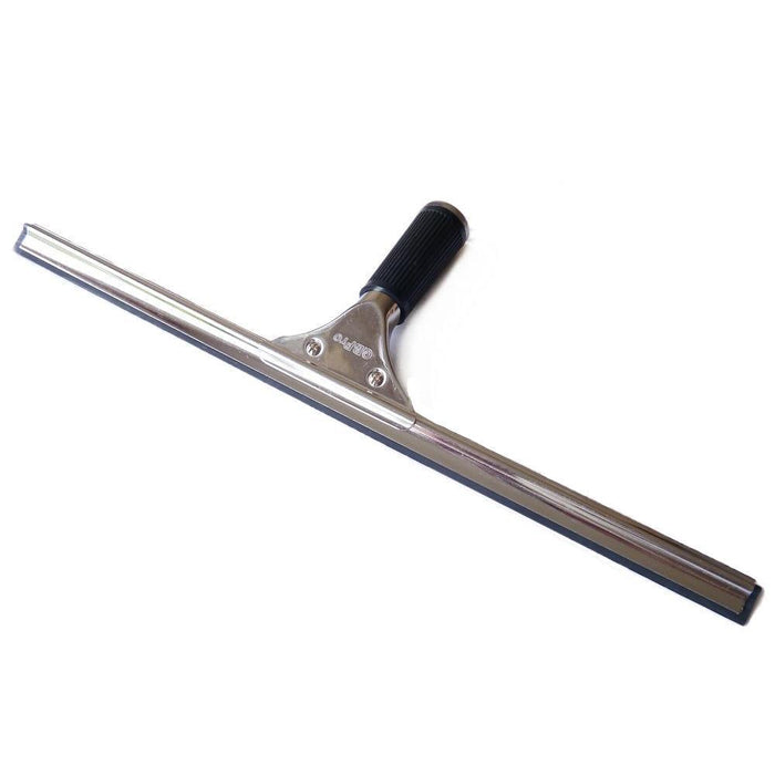 Stainless Steel Squeegee Complete with Channel and Rubber 18" - The Rag Factory